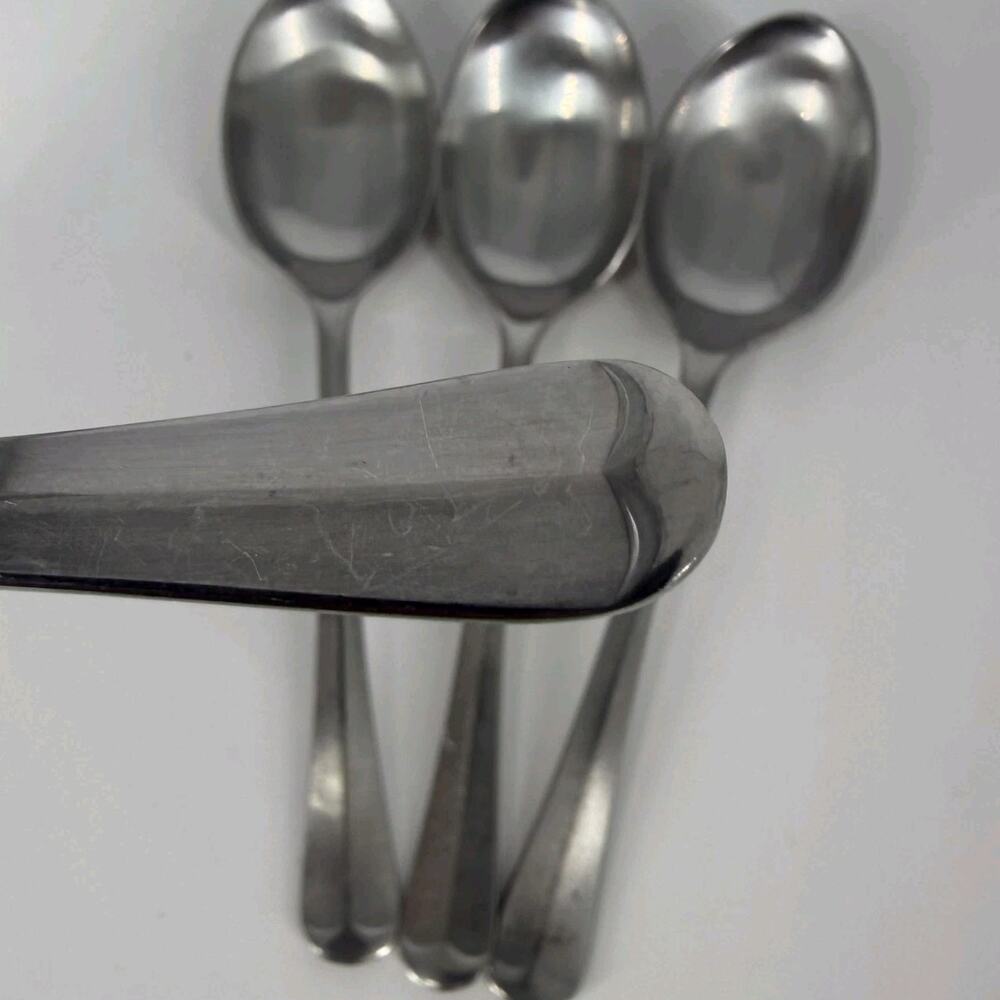 4X Tsp Cooper Bros QUEEN ANNE Stainless Teaspoons England